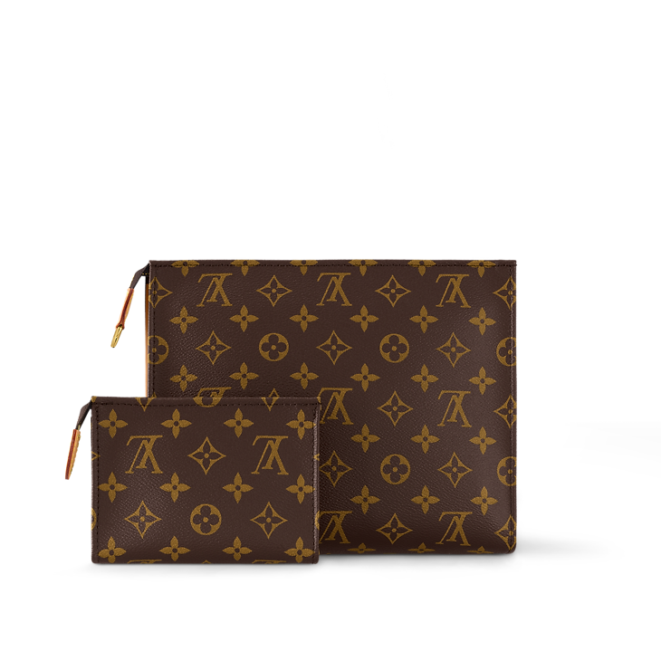 Toiletry Pouch On Chain Monogram Women Small Leather Goods LOUIS VUITTON